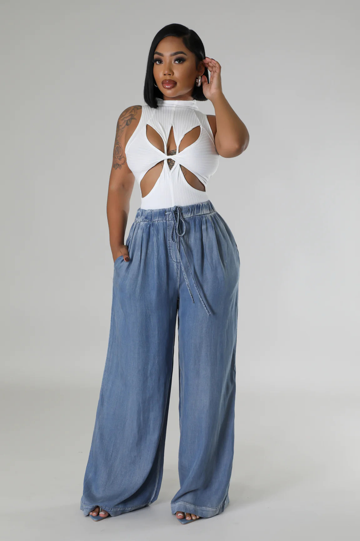 Lounge Denim Touch Pants