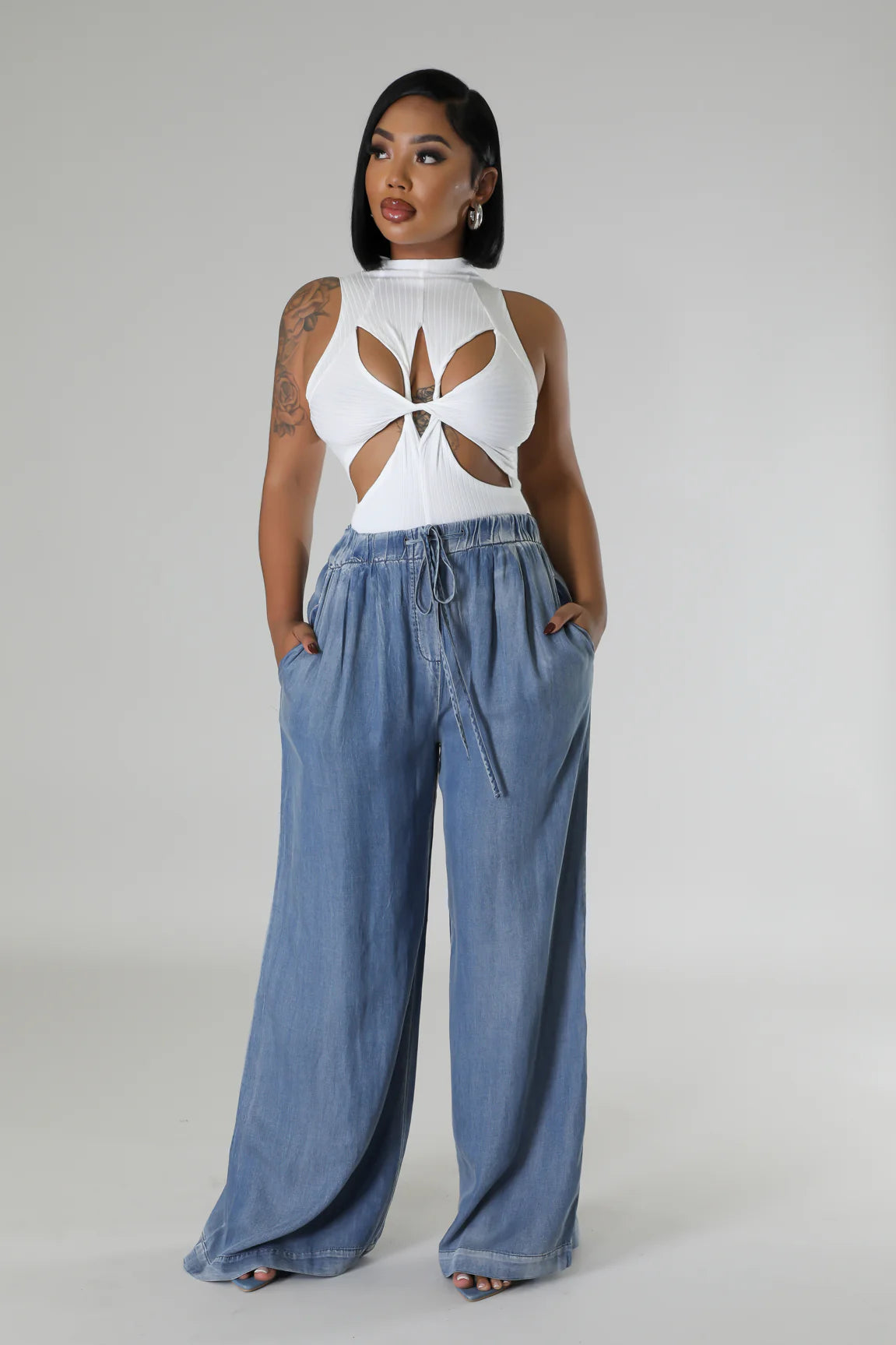 Lounge Denim Touch Pants